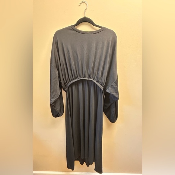 Zara Black Long Sleeve Dress - Picture 2 of 6